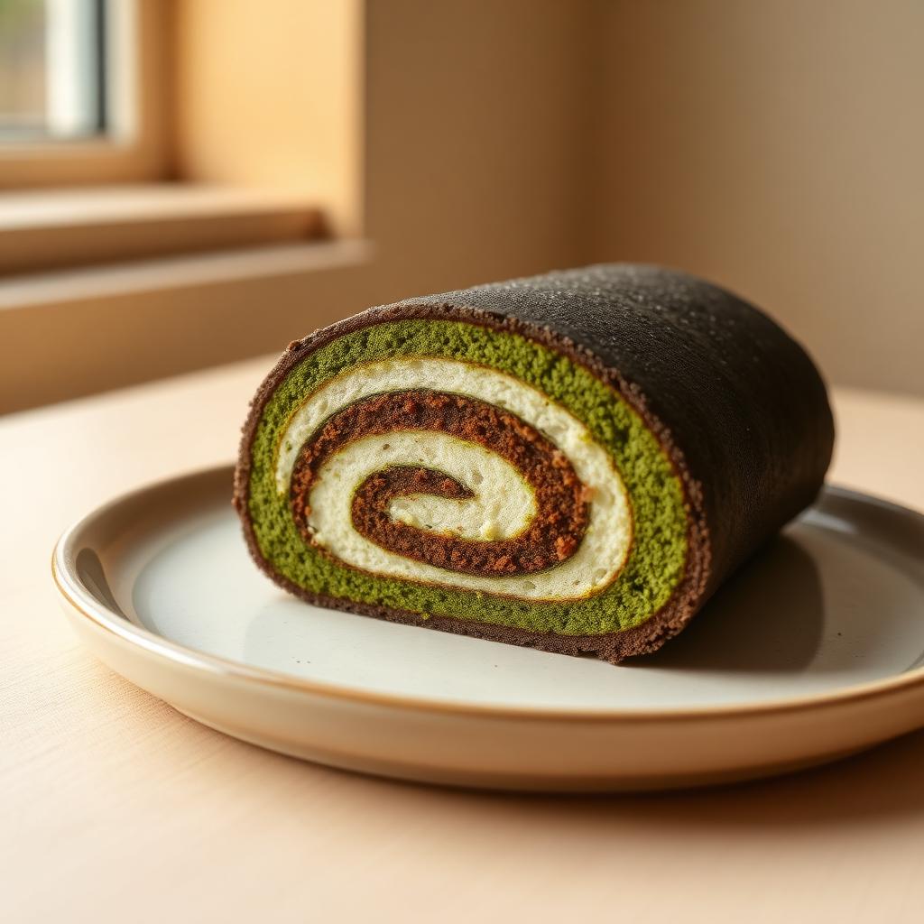 Uji Matcha Roll
